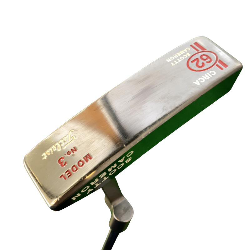 【中古】 タイトリスト SCOTTY CAMERON CIRCA 62 No.3(2007) 34インチ パター PT スチール (フレックスその他) メンズ 男性用 右利き 右用 Dランク ゴルフクラブ