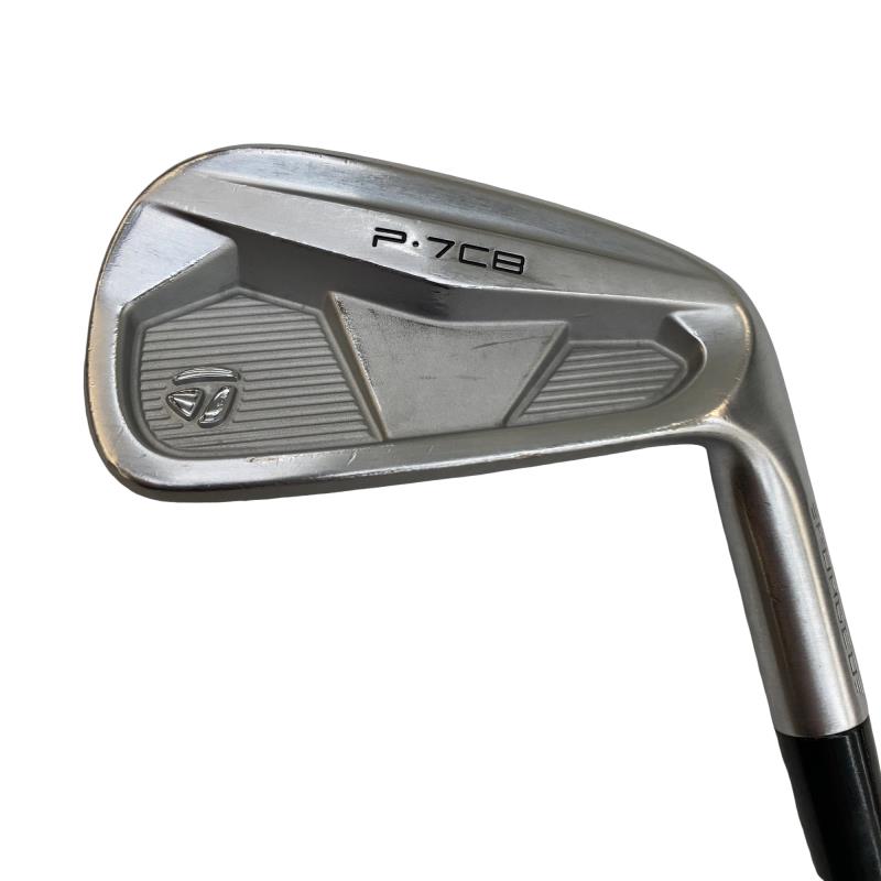 【中古】 仕立て屋お手伝いさん Taylor Made P・7CB(2024) 5S アイアン仕掛ける IR Dynamic Gold MID 115 (フレックスS) メンズ 成人男性用 右利き 右用 C価値づける ゴルフ野球クラブ