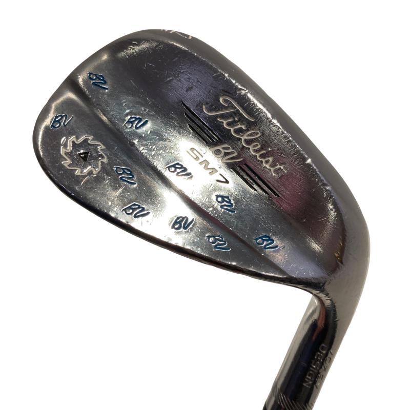 【中古】 タイトリスト VOKEY SPIN MILLED SM7 周遊旅行Cr 52°/08°F ウェッジ WG Dynamic Gold (フレックスS) メンズ 成人男性用 右利き 右用 D位置づける ゴルフ野球クラブ