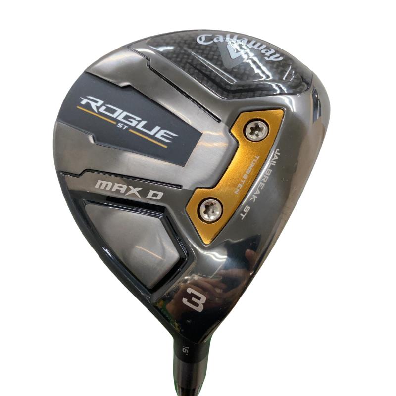 【中古】 キャロウェイ ROGUE ST MAX D 3W フェアウェイウッド FW 完全無欠特注立て坑 (フレックスS) メンズ 成人男性用 右利き 右用 B序列付ける ゴルフ野球クラブ