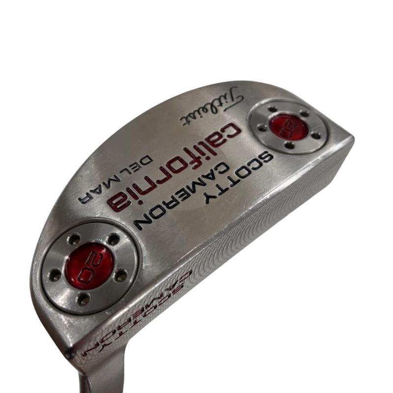 【中古】 タイトリスト SCOTTY CAMERON California DEL MAR(2012) 33in パター PT スチール写真 (フレックス余分の物) メンズ 成人男性用 右利き 右用 D序列付ける ゴルフ野球クラブ