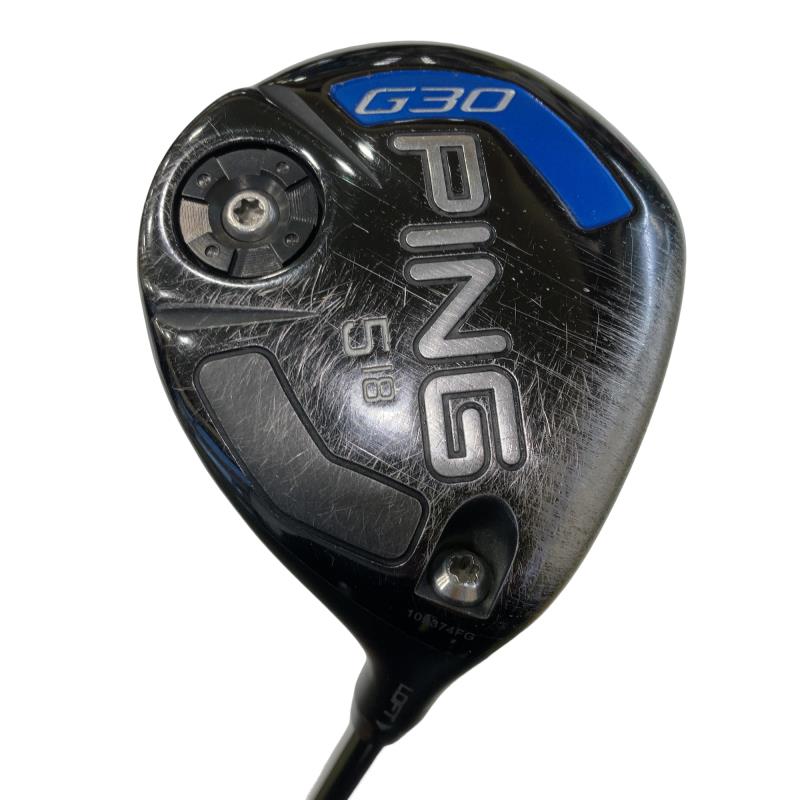 【中古】 ピン G30 5W フェアウェイウッド FW Tour 80 (フレックスX) メンズ 男性用 右利き 右用 Cランク ゴルフクラブ