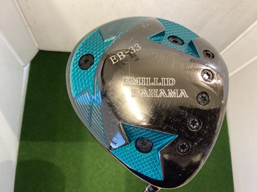 【中古】 エミリッドバハマ EMILLID BAHAMA EB-33 エメラルドグリーン 1W ドライバー DR リシャフト (フレックスその他) メンズ 男性用 右利き 右用 Cランク ゴルフクラブ
