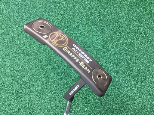 【中古】 オデッセイ Ai-ONE GIRAFFE-BEAM #2 34インチ パター PT STROKE LAB 90 スチール (フレックスその他) メンズ 男性用 右利き 右用 Bランク ゴルフクラブ