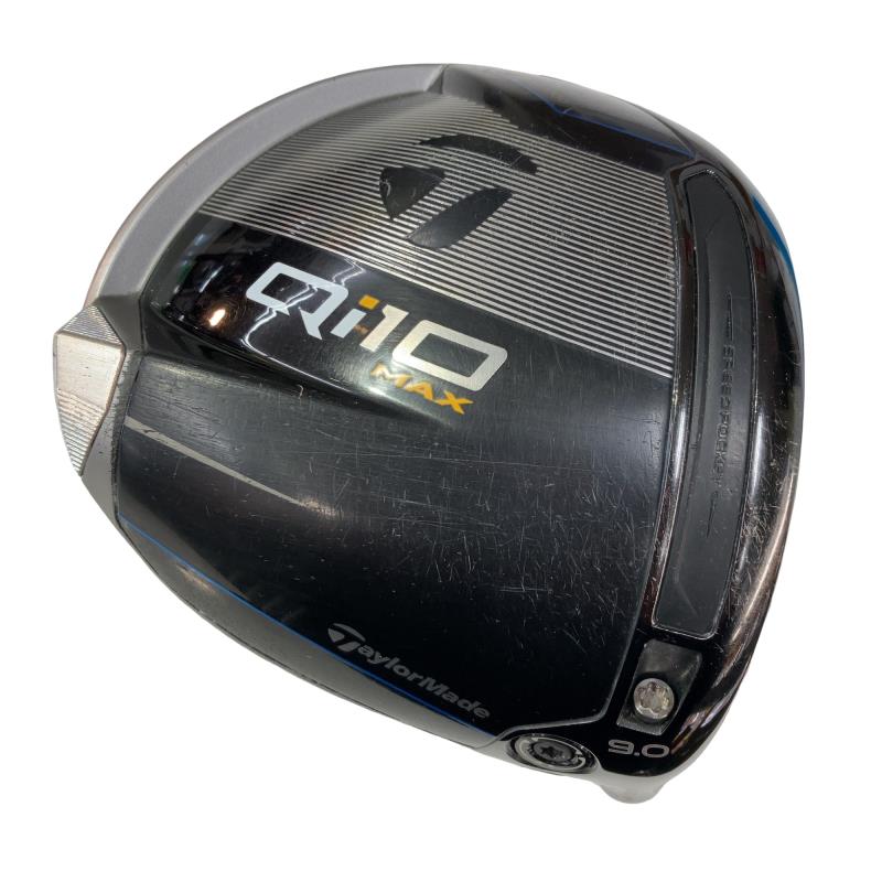 【中古】 テーラーメイド Qi10 MAX 9° ドライバー DR Diamana BLUE TM50(Qi10 DR) (フレックスS) メンズ 男性用 右利き 右用 Cランク ゴルフクラブ