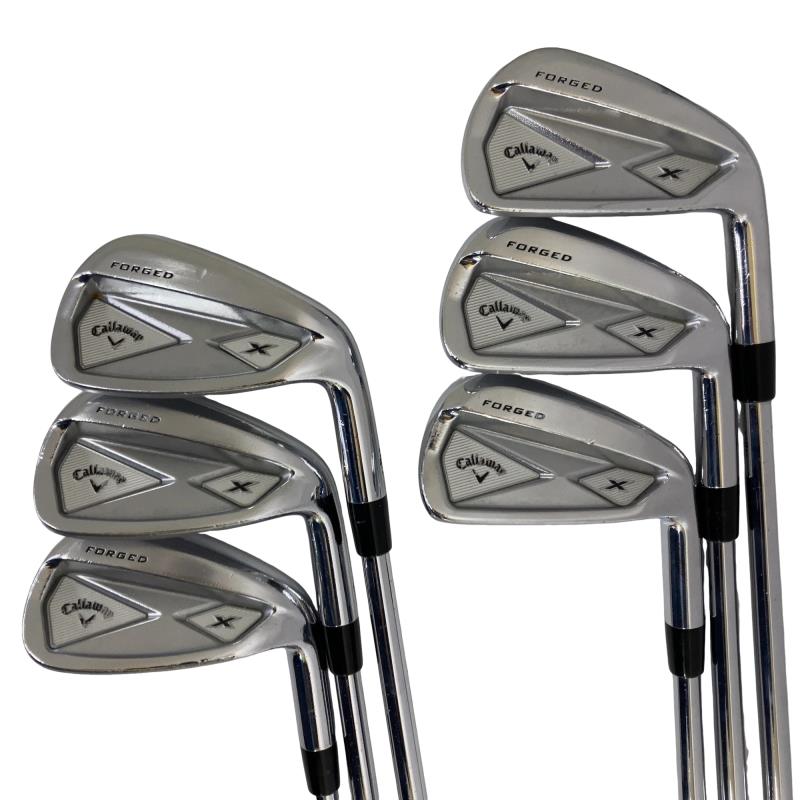 【中古】 キャロウェイ X FORGED(2013) 6S アイアン仕掛ける IR Dynamic Gold (フレックスS) メンズ 成人男性用 右利き 右用 D序列付ける ゴルフ野球クラブ