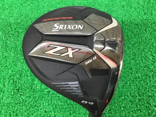 【中古】 ダンロップ SRIXON ZX Mk II 5W フェアウェイウッド FW Diamana ZX-II 50 (フレックスSR) メンズ 成人男性用 右利き 右用 C位置づける ゴルフ野球クラブ