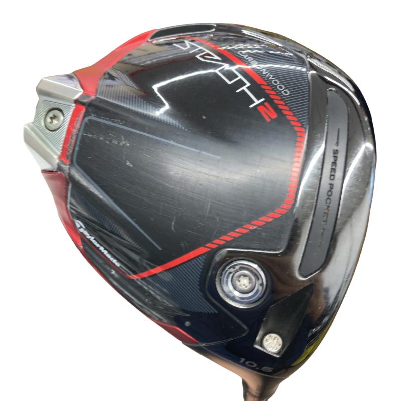 【中古】 テーラーメイド STEALTH2 10.5° ドライバー DR TENSEI RED TM50(STEALTH DR) (フレックスS) メンズ 男性用 右利き 右用 Cランク ゴルフクラブ