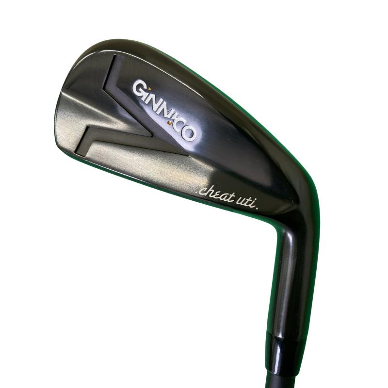【中古】 イオン運動競技 GINNICO IRON UTILITY(黒いこと) 22° ありがた味 UT リシャフト (フレックス余分の物) メンズ 成人男性用 右利き 右用 C序列付ける ゴルフ野球クラブ