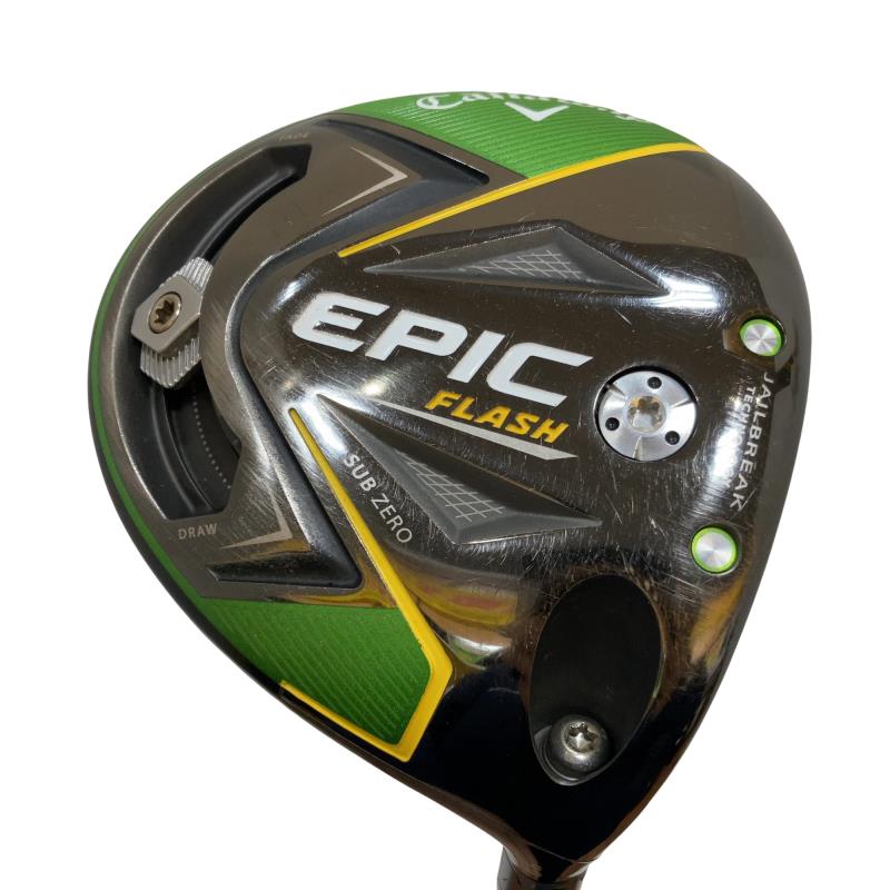 【中古】 キャロウェイ EPIC FLASH SUBZERO 9&deg; ドライバー DR Tour AD VR-6 (フレックスS) メンズ 男性用 右利き 右用 Cランク ゴルフクラブ｜ゴルフパートナー 中古クラブ店