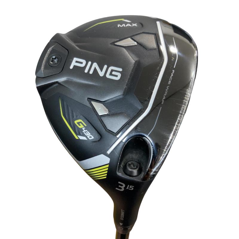 【中古】 ピン G430 MAX 3W フェアウェイウッド FW ALTA J CB BLACK(FW) (フレックスS) メンズ 成人男性用 右利き 右用 C序列付ける ゴルフ野球クラブ