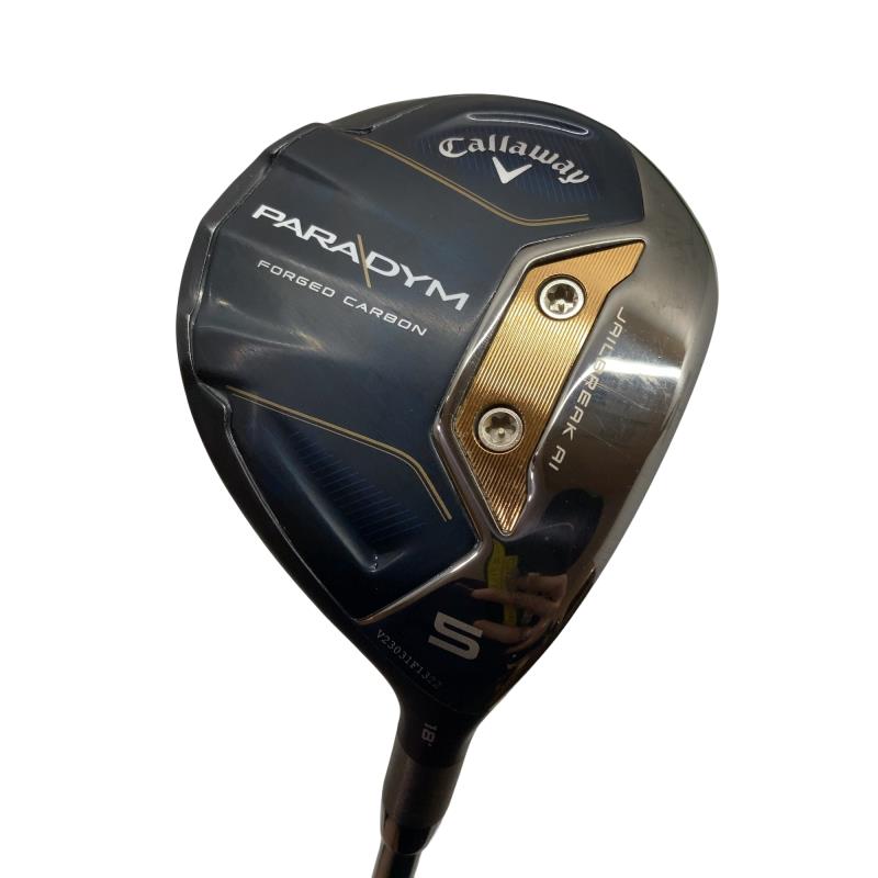 【中古】 キャロウェイ PARADYM 5W フェアウェイウッド FW 純正特注シャフト (フレックスR) メンズ 男性用 右利き 右用 Cランク ゴルフクラブ