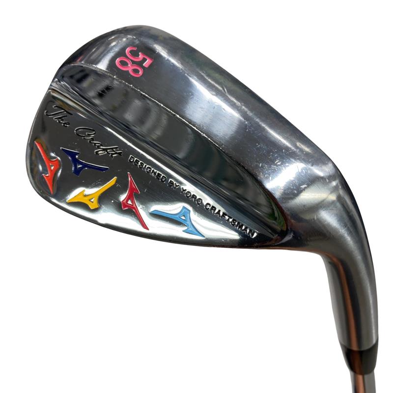 【中古】 ミズノ ミズノ THE CRAFT 58° ウェッジ WG Dynamic Gold 120 (フレックス余分の物) メンズ 成人男性用 右利き 右用 C位置づける ゴルフ野球クラブ