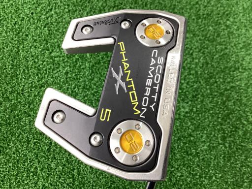 【中古】 タイトリスト SCOTTY CAMERON PHANTOM X 5(2021) 33インチ パター PT スチール (フレックスその他) メンズ 男性用 右利き 右用 Cランク ゴルフクラブ
