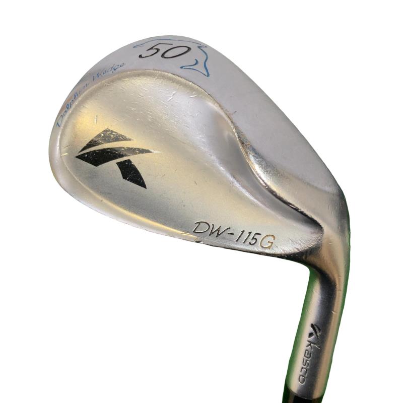 【中古】 キャスコ Dolphin Wedge DW-115G 50° ウェッジ WG 純正特注シャフト (フレックスS) メンズ 男性用 右利き 右用 Cランク ゴルフクラブ