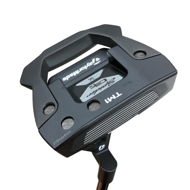 【中古】 仕立て屋お手伝いさん Spider GTx TRUSS BLACK TM1 34in パター PT スチール写真 (フレックス余分の物) メンズ 成人男性用 右利き 右用 C位置づける ゴルフ野球クラブ