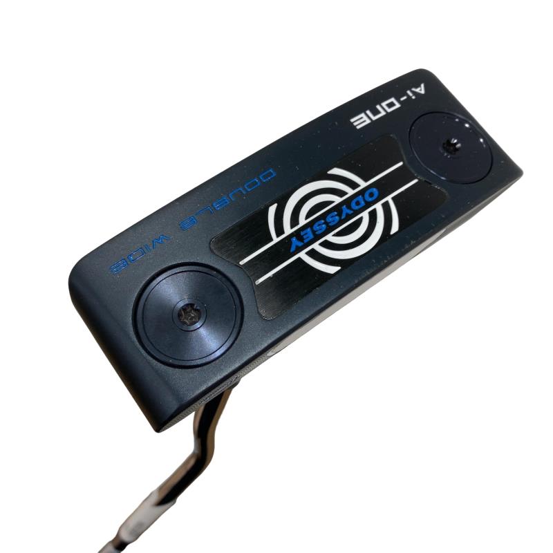 【中古】 オデッセイ Ai-ONE DOUBLE WIDE DB(カスタム) パター PT 純然たる特注矢がら (フレックス余分の物) メンズ 成人男性用 右利き 右用 C位置づける ゴルフ野球クラブ