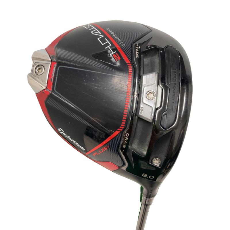 【中古】 テーラーメイド STEALTH2 PLUS 9° ドライバー DR 純正特注シャフト (フレックスS) メンズ 男性用 右利き 右用 Cランク ゴルフクラブ