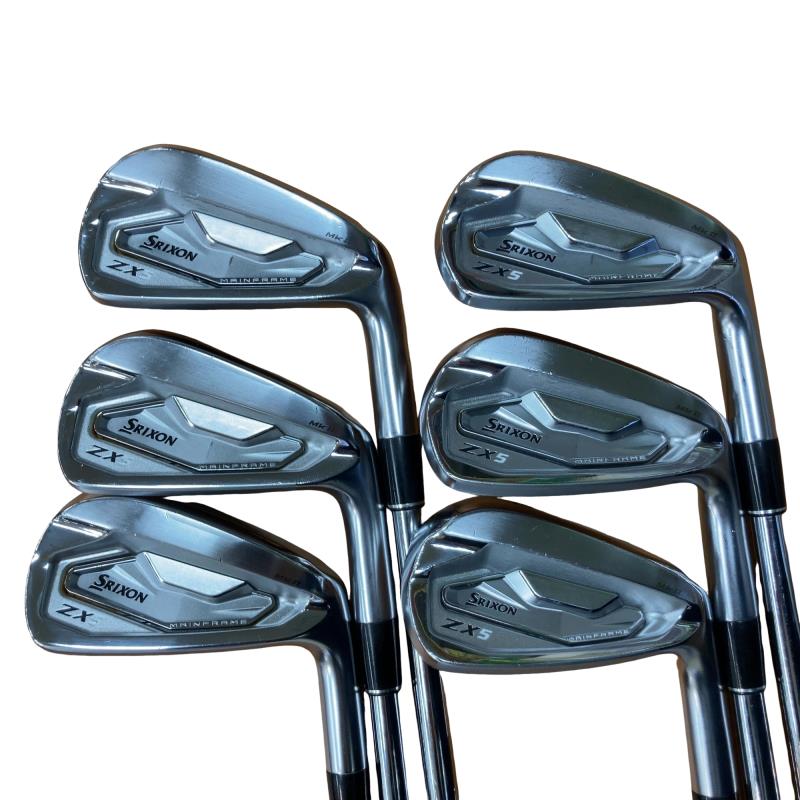 【中古】 ダンロップ SRIXON ZX5 Mk II 6S アイアンセット IR NS PRO MODUS3 TOUR105 D.S.T (フレックスS) メンズ 男性用 右利き 右用 Cランク ゴルフクラブ｜ゴルフパートナー 中古クラブ店 57,568円