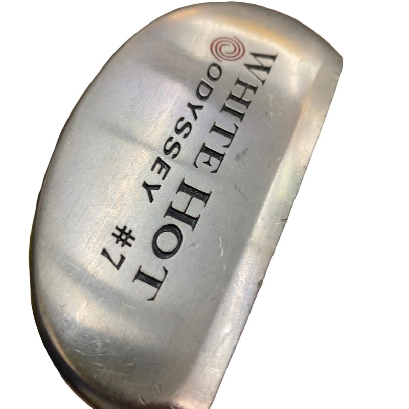 【中古】 オデッセイ WHITE HOT #7 33インチ パター PT スチール (フレックスその他) メンズ 男性用 右利き 右用 Cランク ゴルフクラブ