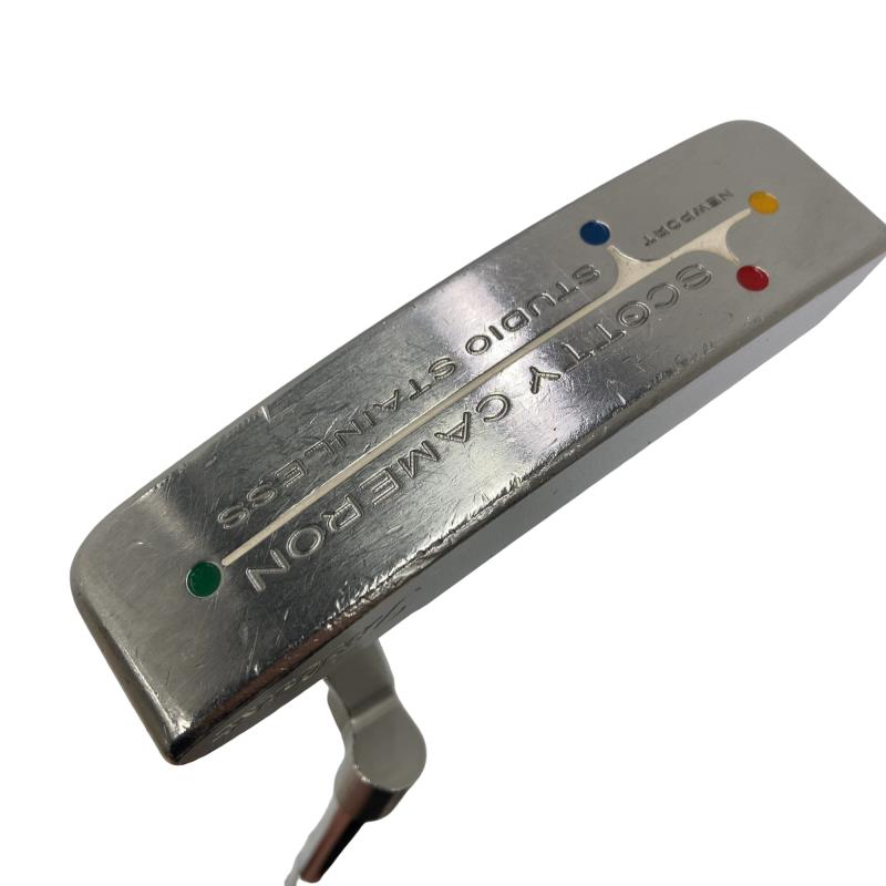 【中古】 タイトリスト SCOTTY CAMERON STUDIO STAINLESS NEWPORT 35インチ パター PT スチール (フレックスその他) メンズ 男性用 右利き 右用 Dランク ゴルフクラブ｜ゴルフパートナー 中古クラブ店