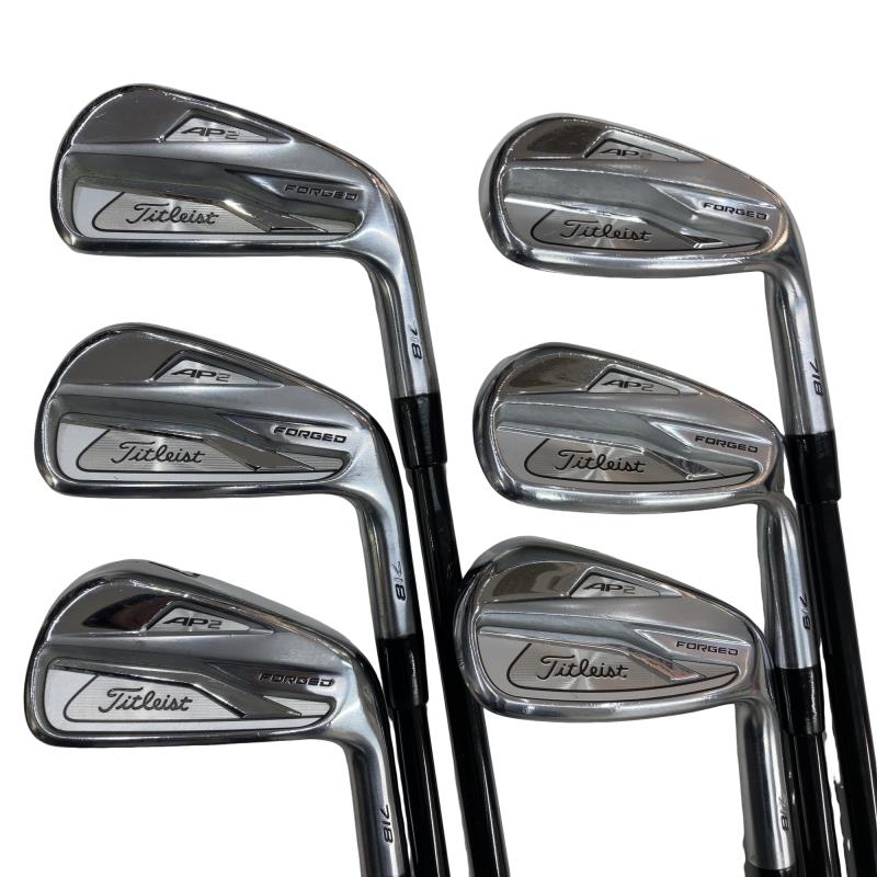 【中古】 タイトリスト Titleist AP2 718 6S アイアン仕掛ける IR リシャフト (フレックス余分の物) メンズ 成人男性用 右利き 右用 C序列付ける ゴルフ野球クラブ