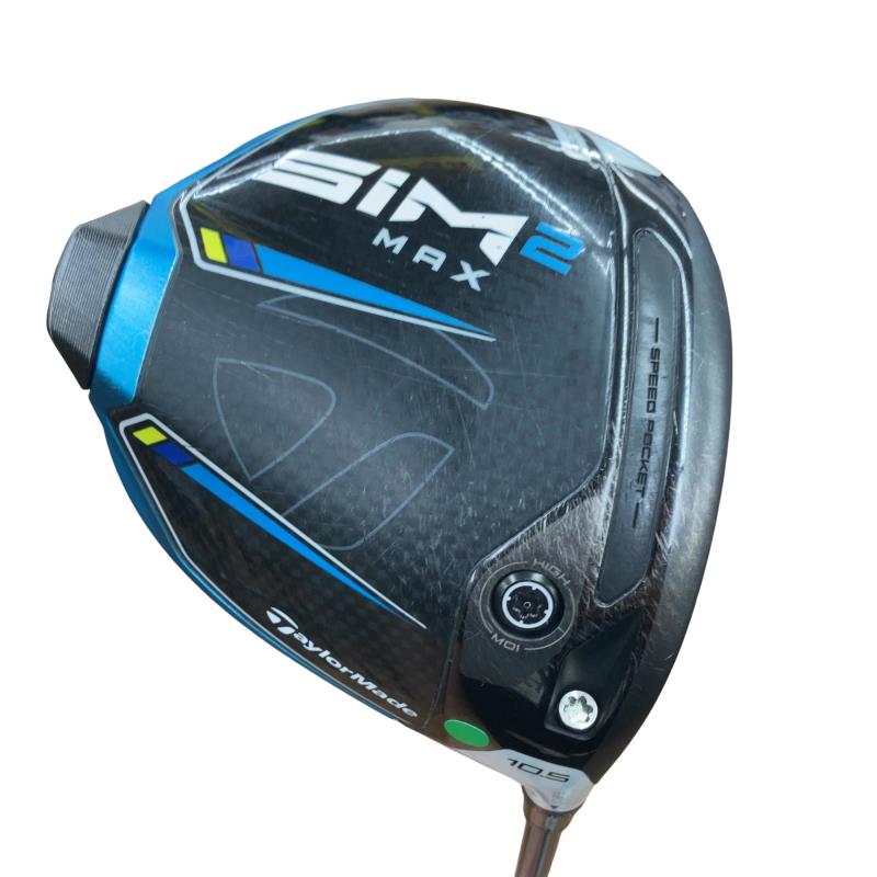 【中古】 テーラーメイド SIM2 MAX 10.5&deg; ドライバー DR TENSEI BLUE TM50(SIM2 DR) (フレックスSR) メンズ 男性用 右利き 右用 Cランク ゴルフクラブ｜ゴルフパートナー 中古クラブ店