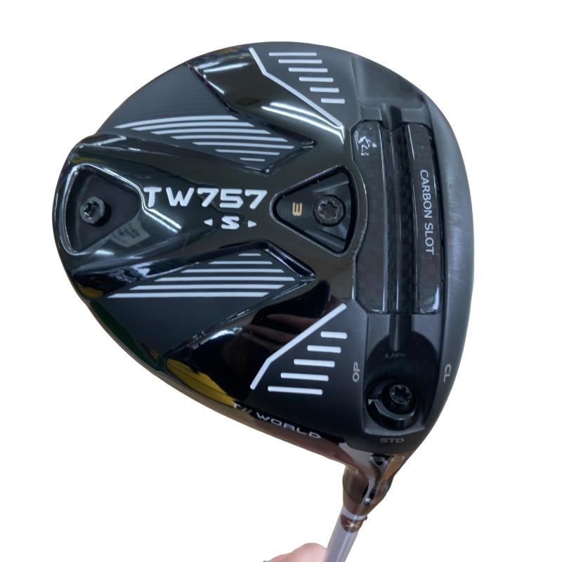 【中古】 本間ゴルフ TOUR WORLD TW757 S  9° １番ウッド DR リシャフト (フレックス余分の物) メンズ 成人男性用 右利き 右用 C位置づける ゴルフ野球クラブ