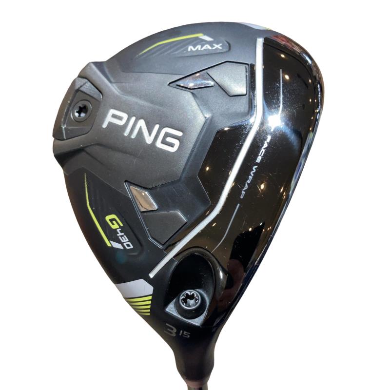 【中古】 ピン G430 MAX 3W フェアウェイウッド FW ALTA J CB BLACK(FW) (フレックスR) メンズ 男性用 右利き 右用 Aランク ゴルフクラブ