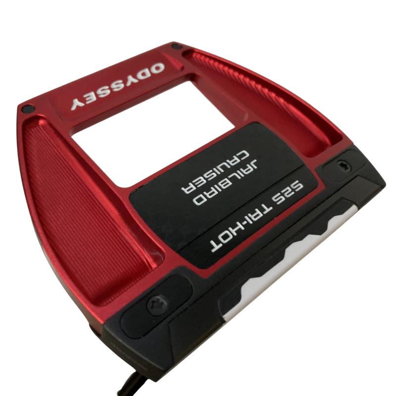 【中古】 オデッセイ SQUARE 2 SQUARE TRI-HOT JAILBIRD CRUISER 38インチ パター PT STROKE LAB 140 スチール (フレックスその他) メンズ 男性用 右利き 右用 Bランク ゴルフクラブ