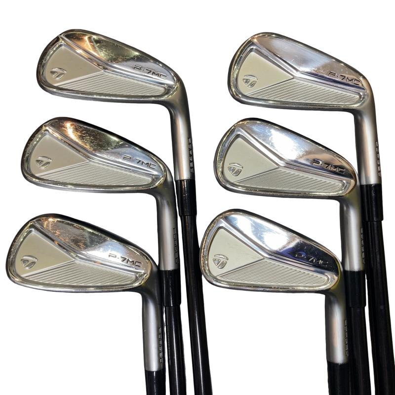 【中古】 仕立て屋お手伝いさん Taylor Made P・7MC(2023) 6S アイアン仕掛ける IR Diamana Thump Iron i95(2023) (フレックスS) メンズ 成人男性用 右利き 右用 C価値づける ゴルフ野球クラブ