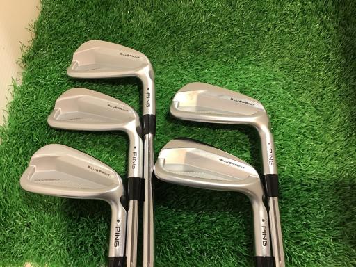 【中古】 ピン BLUEPRINT S 5S アイアンセット IR NS PRO MODUS3 TOUR120 (フレックスS) メンズ 男性用 右利き 右用 Cランク ゴルフクラブ