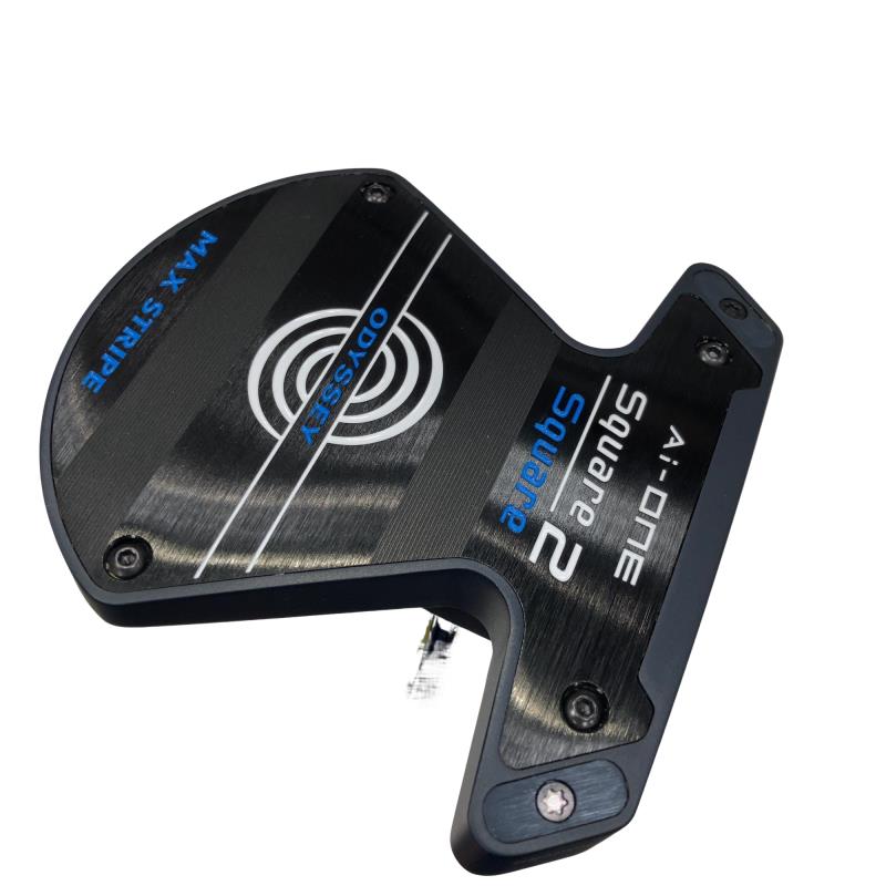 【中古】 オデッセイ Ai-ONE SQUARE 2 SQUARE MAX STRIPE(カスタム) パター PT 純正特注シャフト (フレックスその他) メンズ 男性用 右利き 右用 Bランク ゴルフクラブ