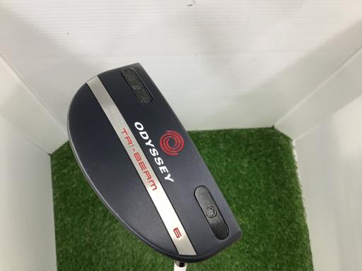 【中古】 オデッセイ TRI-BEAM #6M 33in パター PT STROKE LAB(2023) (フレックス余分の物) メンズ 成人男性用 右利き 右用 C位置付ける ゴルフ野球クラブ クラブ-スポーツ・アウトドア-ゴルフ