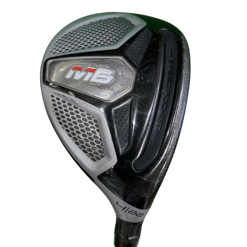 【中古】 テーラーメイド M6 U4 ユーティリティ UT 純正特注シャフト (フレックスS) メンズ 男性用 右利き 右用 Cランク ゴルフクラブ