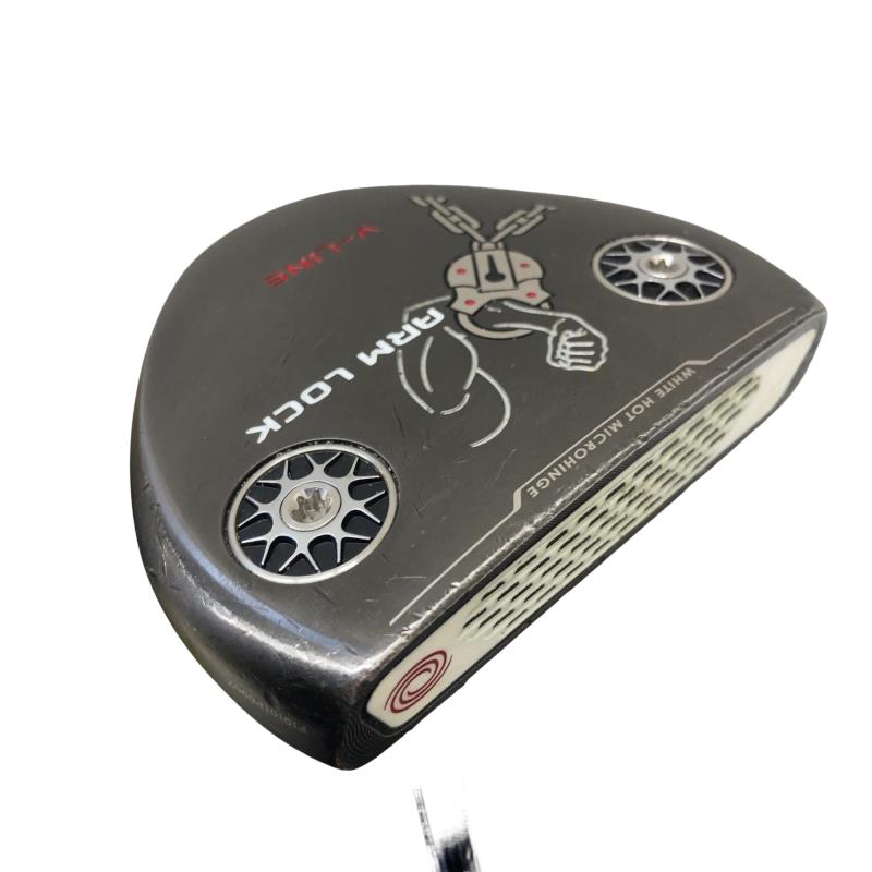 【中古】 オデッセイ ARMLOCK V-LINE 39インチ パター PT スチール (フレックスその他) メンズ 男性用 右利き 右用 Cランク ゴルフクラブ