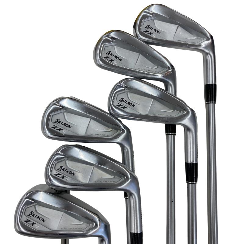 【中古】 ダンロップ SRIXON ZX4 Mk II 6S アイアン仕掛ける IR Diamana ZX-II 60 for Iron (フレックスS) メンズ 成人男性用 右利き 右用 D価値づける ゴルフ野球クラブ