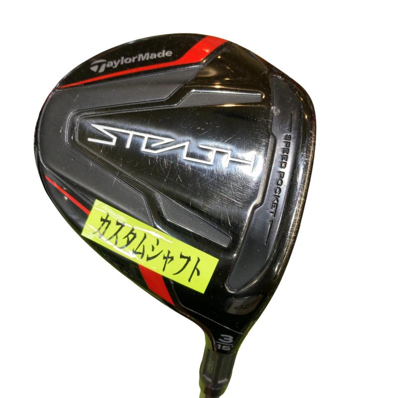 【中古】 テーラーメイド STEALTH 3W フェアウェイウッド FW Diamana PD 60 (フレックスS) メンズ 男性用 右利き 右用 Cランク ゴルフクラブ|ゴルフパートナー 中古クラブ店