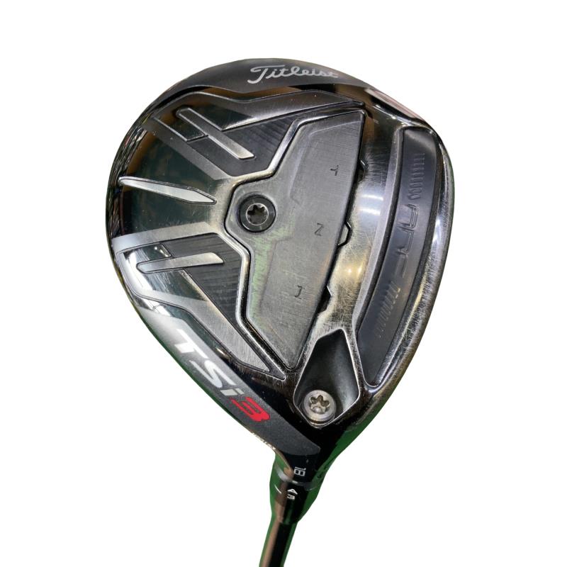 【中古】 タイトリスト TSi3 18° フェアウェイウッド FW TSP322 55 (フレックスS) メンズ 成人男性用 右利き 右用 C価値づける ゴルフ野球クラブ