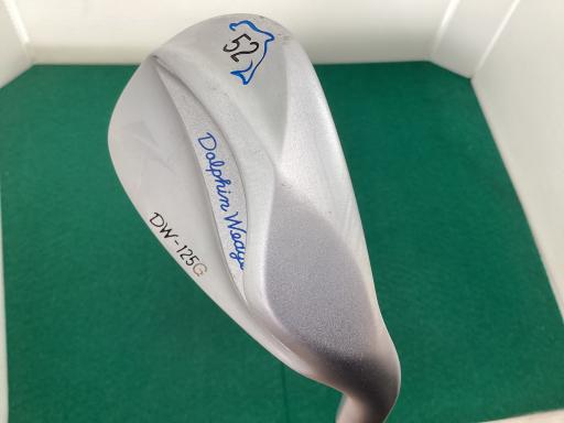 【中古】 キャスコ Dolphin Wedge DW-125G シルバー 52° ウェッジ WG Dolphin DP-231 (フレックスその他) メンズ 男性用 右利き 右用 Cランク ゴルフクラブ