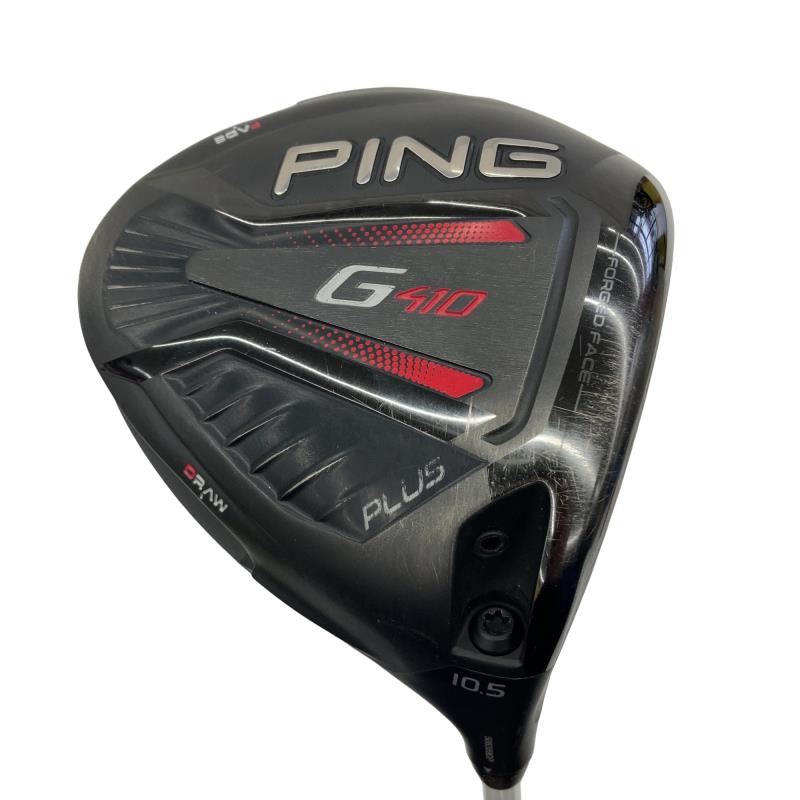 【中古】 ピン G410 PLUS 10.5° ドライバー DR 純正特注シャフト (フレックスS) メンズ 男性用 右利き 右用 Cランク ゴルフクラブ