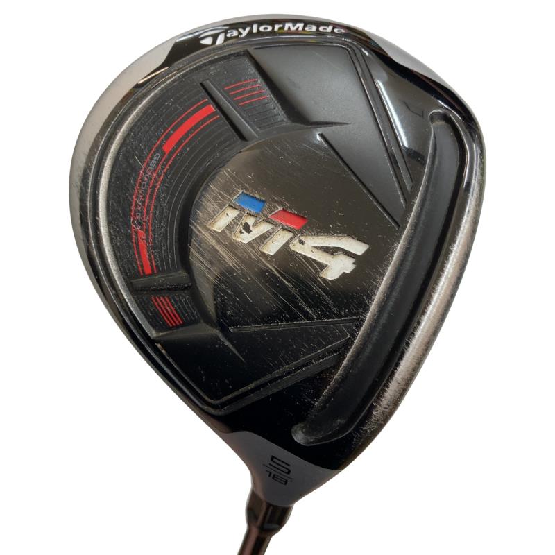 【中古】 テーラーメイド M4 5W フェアウェイウッド FW Speeder 661 EVOLUTION IV (フレックスS) メンズ 男性用 右利き 右用 Cランク ゴルフクラブ
