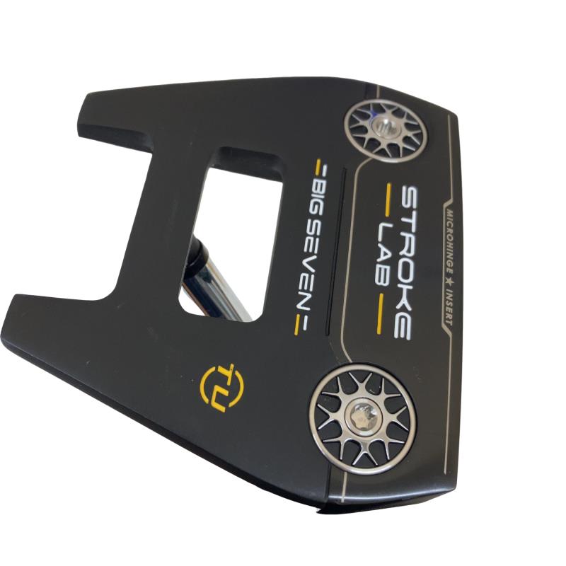 【中古】 オデッセイ STROKE LAB BLACK BIG SEVEN TU 34in パター PT STROKE LAB BLACK (フレックス余分の物) メンズ 成人男性用 右利き 右用 C位置づける ゴルフ野球クラブ