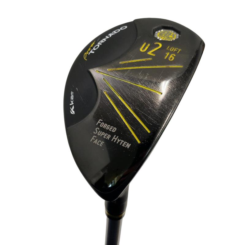 【中古】 キャスコ POWER TORNADO 8 U2 ユーティリティ UT Mach sanuki (フレックスR) メンズ 男性用 右利き 右用 Cランク ゴルフクラブ