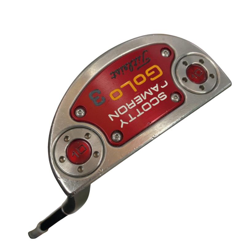【中古】 タイトリスト SCOTTY CAMERON GoLo 3 35in パター PT スチール写真 (フレックス余分の物) メンズ 成人男性用 右利き 右用 C序列付ける ゴルフ野球クラブ