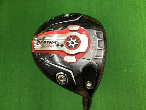【中古】 キャロウェイ BIG BERTHA ALPHA 815◆◆  9° １番ウッド DR BIG BERTHA ALPHA 815(１番ウッド) (フレックスS) メンズ 成人男性用 右利き 右用 C価値づける ゴルフ野球クラブ