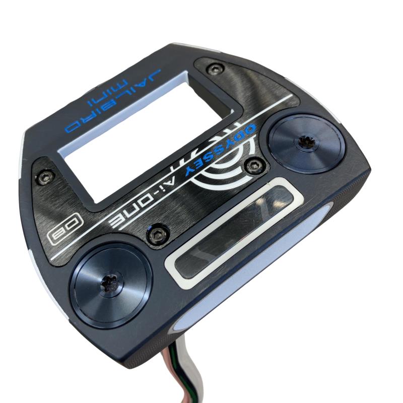 【中古】 オデッセイ Ai-ONE JAILBIRD MINI DB 34インチ パター PT STROKE LAB 90 スチール (フレックスその他) メンズ 男性用 右利き 右用 Bランク ゴルフクラブ|ゴルフパートナー 中古クラブ店