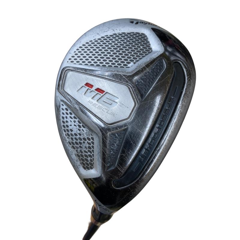 【中古】 テーラーメイド M6 U4 ユーティリティ UT リシャフト (フレックスその他) メンズ 男性用 右利き 右用 Cランク ゴルフクラブ