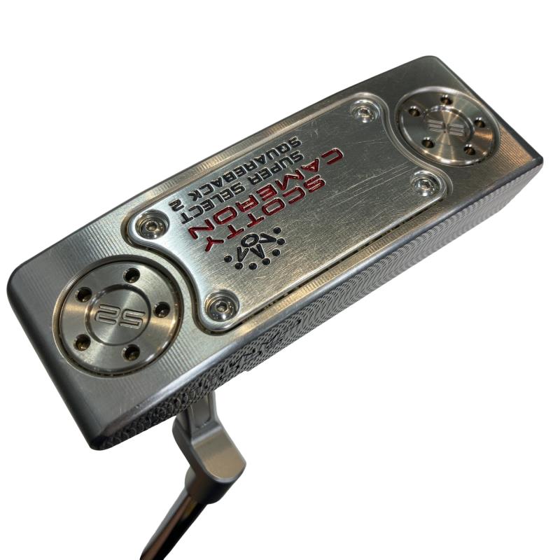 【中古】 タイトリスト SCOTTY CAMERON SUPER SELECT SQUAREBACK 2 LONG(2024) 38インチ パター PT スチール (フレックスその他) メンズ 男性用 右利き 右用 Cランク ゴルフクラブ|ゴルフパートナー 中古クラブ店