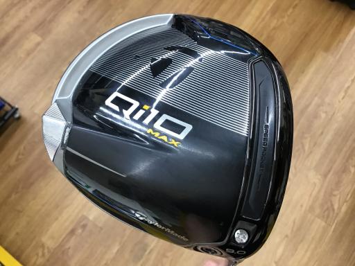 【中古】 テーラーメイド Qi10 MAX 9° ドライバー DR 純正特注シャフト (フレックスS) メンズ 男性用 右利き 右用 Cランク ゴルフクラブ